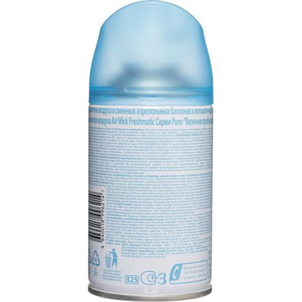 Баллон сменный для автоосвежителя Air Wick Pure Весеннее пробуждение, 250мл