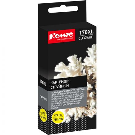 Картридж струйный Комус 178XL CB325HE жел. пов.емк. для HP D5463 Картридж струйный Комус 178XL CB325HE жел. пов.емк. для HP D5463