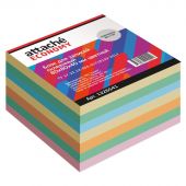 Блок для записей Attache Economy проклеенный 8х8х4, 5 цветов, 65 г Блок для записей Attache Economy проклеенный 8х8х4, 5 цветов, 65 г