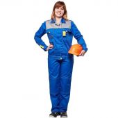 Костюм рабочий летний л10-КБР жен вас/сер 40-42 170-176 Костюм рабочий летний л10-КБР жен вас/сер 40-42 170-176