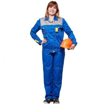 Костюм рабочий летний л10-КБР жен вас/сер 40-42 170-176 Костюм рабочий летний л10-КБР жен вас/сер 40-42 170-176