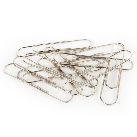 Скрепки большие 78 мм, BRAUBERG, никелированные, гофрированные, 50 шт., в картонной коробке, 270450 Скрепки большие 78 мм, BRAUBERG, никелированные, гофрированные, 50 шт., в картонной коробке, 270450