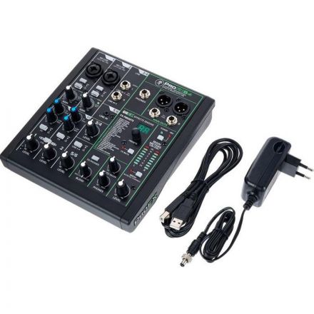 Микшерный пульт Mackie ProFX6v3, 6-канальный, с процессором эффектов Микшерный пульт Mackie ProFX6v3, 6-канальный, с процессором эффектов