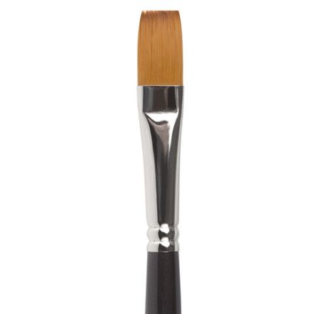 Кисть художественная профессиональная BRAUBERG ART CLASSIC, синтетика мягкая под колонок, плоская, № 10, короткая ручка, 200700 Кисть художественная профессиональная BRAUBERG ART CLASSIC, синтетика мягкая под колонок, плоская, № 10, короткая ручка, 200700
