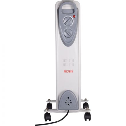 Радиатор масляный ОМ- 7Н (1,5 кВт) Ресанта Радиатор масляный ОМ- 7Н (1,5 кВт) Ресанта