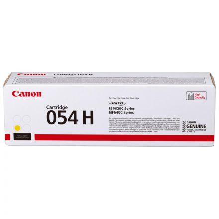 Картридж лазерный Canon 054 H Y 3025C002 жел. пов. емк. для MF645Cx Картридж лазерный Canon 054 H Y 3025C002 жел. пов. емк. для MF645Cx