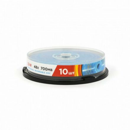 Диск CD-R MIREX, 700 Мб, 48x, Cake Box (упаковка на шпиле), КОМПЛЕКТ 10 шт., UL120051A8L Диск CD-R MIREX, 700 Мб, 48x, Cake Box (упаковка на шпиле), КОМПЛЕКТ 10 шт., UL120051A8L