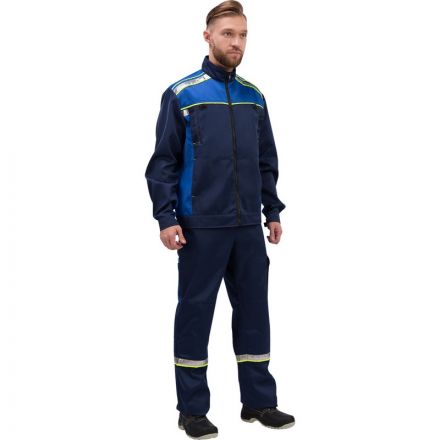 Костюм рабочий летний муж. л26-КПК син/вас (р.48-50) 170-176