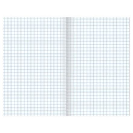 Тетрадь А4, 96 л., ОФИСМАГ скоба, клетка, обложка картон, КОРПОРАТИВНАЯ, 402795