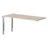 Стол промежуточный XIGST 1670.1 Бук Тиара/Нержавеющая сталь 1600х700х750 XTEN GLOSS