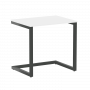 Home Office Стол письменный VR.SP-2-78 Белый бриллиант/Антрацит металл 780*600*750