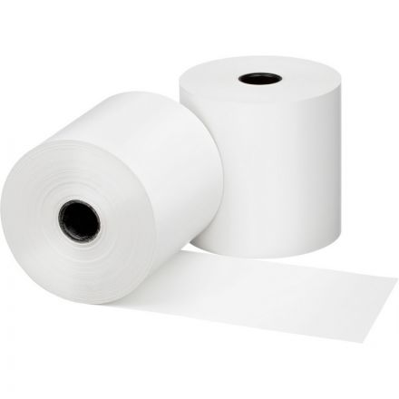 Чековая лента из термобумаги 80 мм (диаметр 57-59 мм, намотка 53 м, втулка 18 мм, 6 штук в упаковке) Чековая лента из термобумаги 80 мм (диаметр 57-59 мм, намотка 53 м, втулка 18 мм, 6 штук в упаковке)