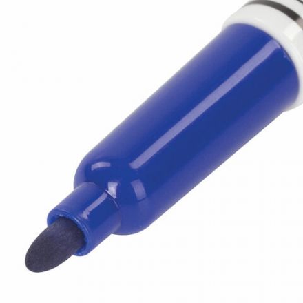 Маркер стираемый для белой доски СИНИЙ, BRAUBERG, 4 мм, с клипом, эргономичный корпус, 150847 Маркер стираемый для белой доски СИНИЙ, BRAUBERG, 4 мм, с клипом, эргономичный корпус, 150847