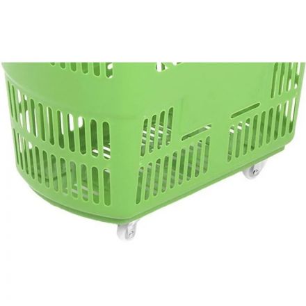 Корзина-тележка REK_Комус Мебель B35C.ECO.GR.BL 35л зелен. с чер.руч Корзина-тележка REK_Комус Мебель B35C.ECO.GR.BL 35л зелен. с чер.руч