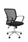 Офисное кресло Chairman 698 Россия  TW-01 черный хром new
