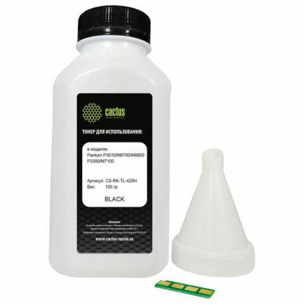 Заправочный комплект CACTUS (CS-RK-TL-420H) для Pantum P3010/M6700/M6800, с чипом, 100 г Заправочный комплект CACTUS (CS-RK-TL-420H) для Pantum P3010/M6700/M6800, с чипом, 100 г