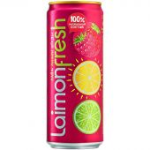 Напиток Laimon Fresh Berries(Ягоды) среднегазирован б/а ж/б 0,33л Напиток Laimon Fresh Berries(Ягоды) среднегазирован б/а ж/б 0,33л