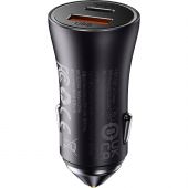 Зарядное устройство Baseus Golden Contactor MaxDual U+C DarkGrey CGJM000113 Зарядное устройство Baseus Golden Contactor MaxDual U+C DarkGrey CGJM000113