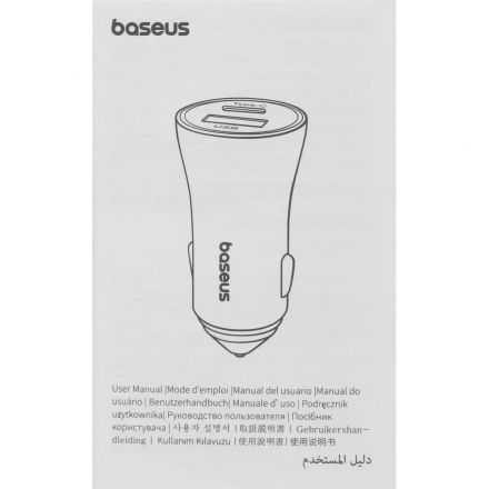 Зарядное устройство Baseus Golden Contactor MaxDual U+C DarkGrey CGJM000113 Зарядное устройство Baseus Golden Contactor MaxDual U+C DarkGrey CGJM000113