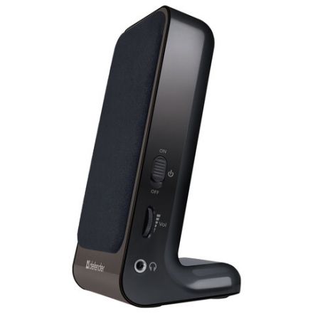 Колонки компьютерные DEFENDER SPK-225, 2.0, 4 Вт, пластик, черные, 65220 Колонки компьютерные DEFENDER SPK-225, 2.0, 4 Вт, пластик, черные, 65220