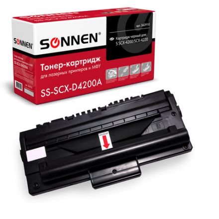 Картридж лазерный SONNEN (SS-SCX-D4200A) для SAMSUNG SCX-4200/4220, ВЫСШЕЕ КАЧЕСТВО, ресурс 2500 стр., 362910 Картридж лазерный SONNEN (SS-SCX-D4200A) для SAMSUNG SCX-4200/4220, ВЫСШЕЕ КАЧЕСТВО, ресурс 2500 стр., 362910