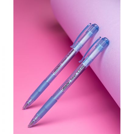 Ручка шариковая автомат. Attache Extract,с манж,0,35мм,синяя Ручка шариковая автомат. Attache Extract,с манж,0,35мм,синяя