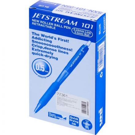 Ручка шариковая автомат. Jetstream SXN-101-05 син,0,5,масл,манж Ручка шариковая автомат. Jetstream SXN-101-05 син,0,5,масл,манж