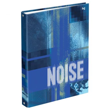 Тетрадь на кольцах А4, 160л., BG "Noise", глянцевая ламинация Тетрадь на кольцах А4, 160л., BG "Noise", глянцевая ламинация