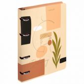 Тетрадь на кольцах А5 160х212 мм, 120 листов, картон, фольга, клетка, BRAUBERG, "Pretty woman", 404736 Тетрадь на кольцах А5 160х212 мм, 120 листов, картон, фольга, клетка, BRAUBERG, "Pretty woman", 404736