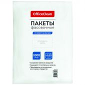 Пакеты фасовочные (1000шт.) OfficeClean, ПНД, 14*30см, 6мкм, евроупаковка Пакеты фасовочные (1000шт.) OfficeClean, ПНД, 14*30см, 6мкм, евроупаковка