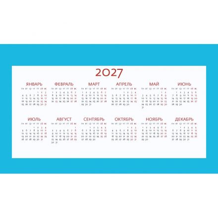 Календарь-домик настольный 2027 Заповедная Россия  200х115мм