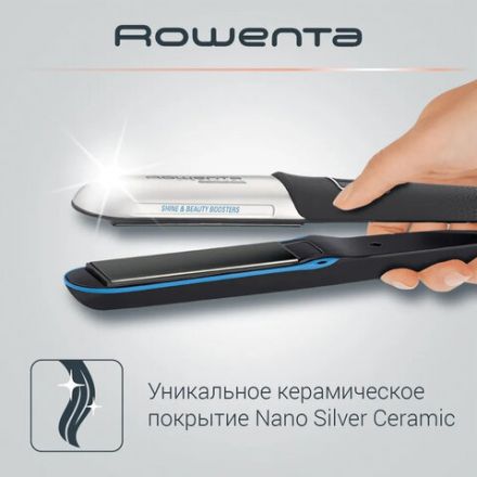 Выпрямитель для волос ROWENTA SF6220D0, 5 режимов нагрева, 130-230 °С, керамика, черный, 1830005680 Выпрямитель для волос ROWENTA SF6220D0, 5 режимов нагрева, 130-230 °С, керамика, черный, 1830005680