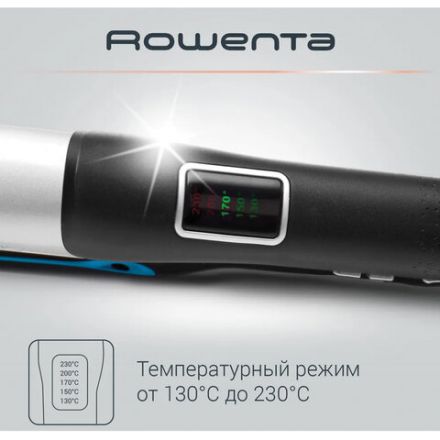 Выпрямитель для волос ROWENTA SF6220D0, 5 режимов нагрева, 130-230 °С, керамика, черный, 1830005680 Выпрямитель для волос ROWENTA SF6220D0, 5 режимов нагрева, 130-230 °С, керамика, черный, 1830005680