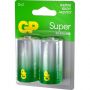 Батарейки GP Super средние C LR14 (2 штуки в упаковке)