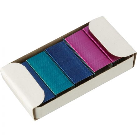 Скобы для степлера №24/6 Attache цветные, оцинкованные,1000 шт в карт.уп Скобы для степлера №24/6 Attache цветные, оцинкованные,1000 шт в карт.уп