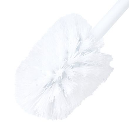 Ершик для унитаза с подставкой, металл, черный, глянцевый, LAIMA, 604960