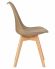 Стул обеденный DOBRIN JERRY SOFT, ножки светлый бук, цвет сиденья бежевый (GR-03) Стул обеденный DOBRIN JERRY SOFT, ножки светлый бук, цвет сиденья бежевый (GR-03)