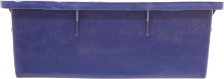 Ящик сырково-творожный 532х400х141 синий без крышки