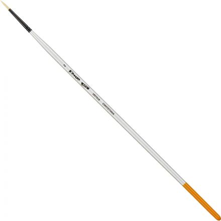 Кисть художественная Комус Арт синтетика жесткая, плоск., №2, длинная ручка Кисть художественная Комус Арт синтетика жесткая, плоск., №2, длинная ручка