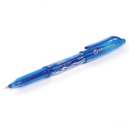 Ручка стираемая гелевая BRAUBERG, СИНЯЯ, узел 0,5 мм, линия 0,35 мм, 142823 Ручка стираемая гелевая BRAUBERG, СИНЯЯ, узел 0,5 мм, линия 0,35 мм, 142823