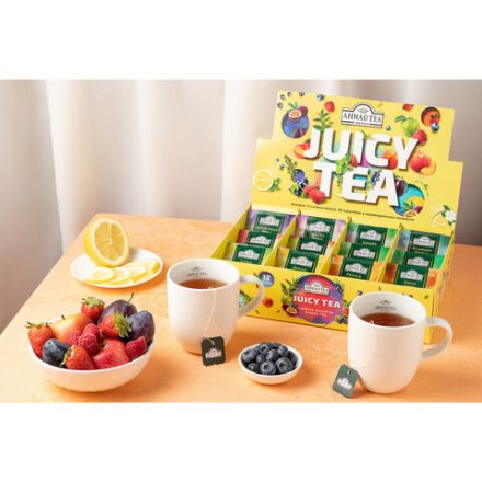Чай AHMAD "Juicy tea" ассорти 12 вкусов, НАБОР 60 пакетиков, N074 Чай AHMAD "Juicy tea" ассорти 12 вкусов, НАБОР 60 пакетиков, N074