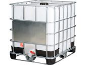 Емкость п/э куб. 1000л востановленная на комбинированном поддоне