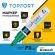 Маркер лаковый TOPFORT Industrial 8 мм зеленый
