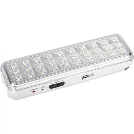 Светильник аварийный аккум Accu9-L30-wh аварийный 30SMD бел JazzWay 5024533 Светильник аварийный аккум Accu9-L30-wh аварийный 30SMD бел JazzWay 5024533