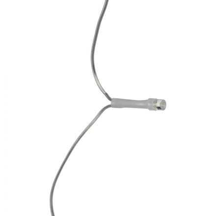 Электрогирлянда 100 ламп, длина 6м, 8 реж, хол бел, прозр шнур IP20