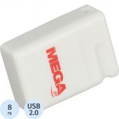 Флеш-память Promega Jet 8GB USB2.0 белый, пластик, под лого NTU116U2008GW Флеш-память Promega Jet 8GB USB2.0 белый, пластик, под лого NTU116U2008GW