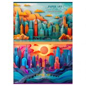 Альбом для рисования 40л., А4, на скрепке BG "Paper art", выб. лак Альбом для рисования 40л., А4, на скрепке BG "Paper art", выб. лак