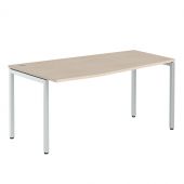 Стол эргономичный XSCT 169(L) Бук Тиара/Алюминий 1600х900х750 XTEN-S Стол эргономичный XSCT 169(L) Бук Тиара/Алюминий 1600х900х750 XTEN-S