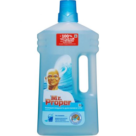 Средство для мытья пола и стен MR PROPER Океан, 1л