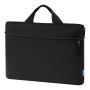 Сумка для ноутбука 15,6" Först "Basic Black", полиэстер, черный, мягкий подклад, внешнее отделение Сумка для ноутбука 15,6" Först "Basic Black", полиэстер, черный, мягкий подклад, внешнее отделение